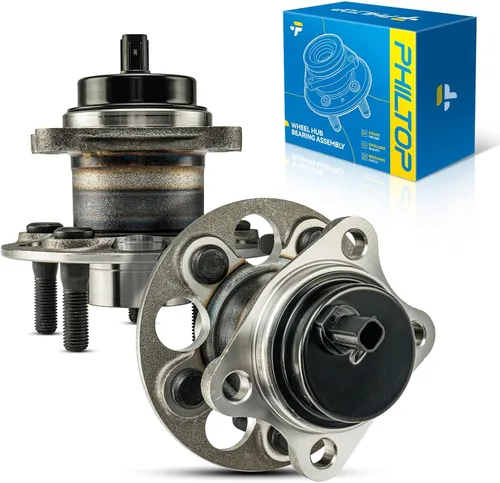 Vista 46 de PHILTOP 512012 x2 Conjunto de cubo de cojinete de rueda trasera para Volkswagen Jetta for 1998-2010 Volkswagen Beetle, 1999-2005 Volkswagen Jetta