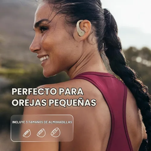 Vista 2 de Back Bay Audio - Runner's - Auriculares inalámbricos Bluetooth para deportes, gancho sobre los oídos, graves profundos, auriculares envolventes