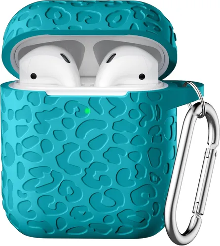Vista 38 de Funda para Airpod Case y 2ª Generación con Diseño Leropard Grabado Compatible con Apple AirPods 2ª/1ª Generación de Carga, Bonita Protección