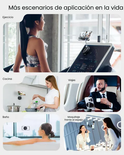 Vista 7 de 2026 Actualizado Soporte Magnético de Vacío 360° para Coche y Teléfono con Magsafe [Sución Más Fuerte de 96+LBS y Magnetismo Más Fuerte de 2800gf]