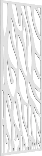 Vista 140 de 9 3/8"W x 24 3/8"H x 1/4"T Bristol Decorativos Paneles de Pared de Madera Calado, Cereza