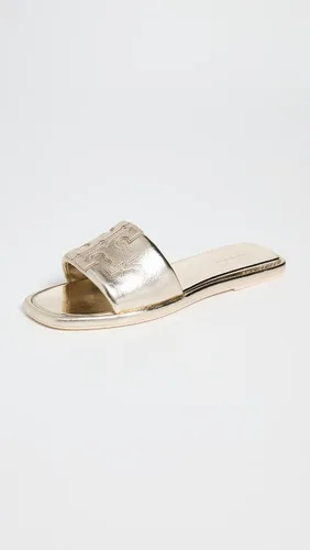 Vista 2 de Tory Burch Sandalias deportivas Double T para mujer, Miele