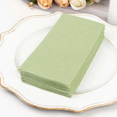 Vista 30 de Efavormart - Paquete de 20 servilletas de papel Airlaid de papel suave con tacto de lino rosa rubor de oro rosa, altamente absorbentes Rosa (Blush)