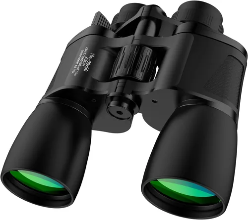 Vista 10 de Prismáticos de 10-30X50 de Alta Potencia con Zoom para Adultos - Prismáticos Profesionales Militares HD con Prisma BAK4/Lente FMC/Vista