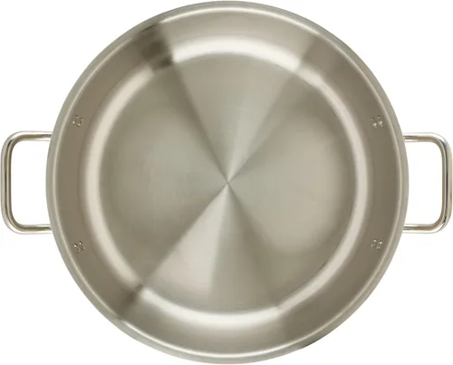Vista 8 de Winco - Brasero de acero inoxidable de grado comercial con tapa, 15 cuartos de galón