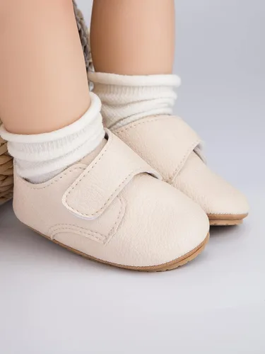Vista 7 de HsdsBebe Zapatos Oxford de piel sintética con suela de goma suave, antideslizantes, para niños y niñas, para caminar, mocasines