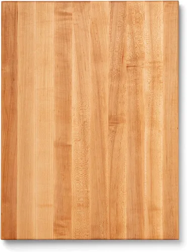 Vista 12 de John Boos R-Board Series Tabla de cortar rectangular de madera de cerezo de 18 x 12 pulgadas, 1.5 pulgadas de grosor, bloque de carnicero reversible