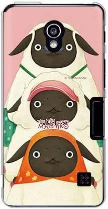 Vista 165 de Yanan Machiko Series Machiko Family Pink (Clear) / for iPhone SE/5s/docomo