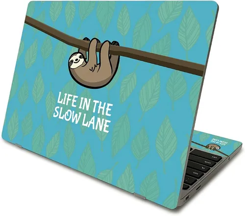 Vista 13 de MightySkins Skin compatible con Samsung Chromebook 4 (2021) de 11.6 pulgadas - Aztec Fox Funda protectora de vinilo duradera y única Fácil