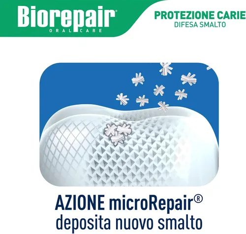 Vista 5 de Biorepair: Pasta de dientes "Total Protective Repair" con microRepair * Tubo de 2.5 onzas líquidas (75ml) * [Importación italiana]