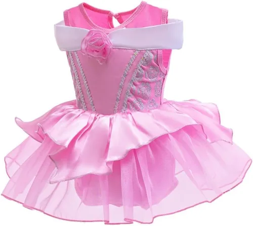 Vista 77 de Dressy Daisy Disfraz de princesa para bebé, disfraz de tutú de tul para cumpleaños, Halloween, traje con diadema