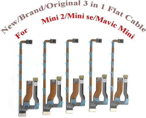 Vista 2 de SEized Gimbal 3 in 1 Flat Cable for D-JI Mavic Mini 1/2 / SE Ribbon Flexible Line Drone Repair Parts (Color : Mavic Mini)