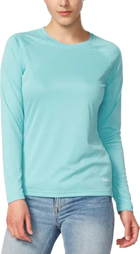 Vista 5 de BALEAF Camisas de manga larga para mujer, protección solar UPF50+, secado rápido, senderismo, pesca