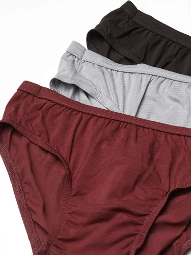 Vista 3 de Hanes Paquete de bikini para hombre bikini de algodón elástico que absorbe la humedad paquete de 6 unidades ropa interior de bikini con control