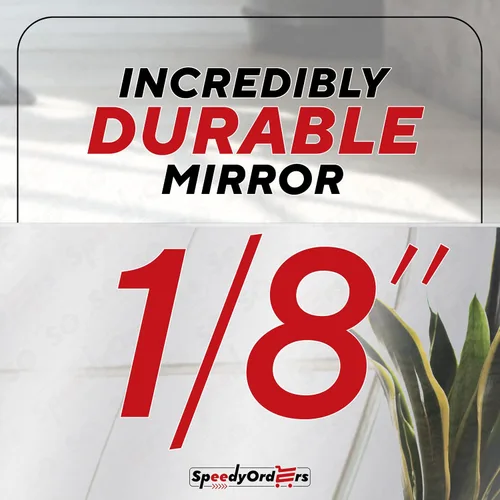 Vista 6 de SPEEDYORDERS espejo acrílico de lámina de plexiglás, espejo inastillable de plástico para paredes, decoración, manualidades, para el hogar