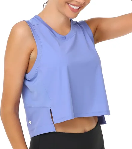 Vista 3 de Colorfulkoala Camiseta sin mangas de malla para mujer
