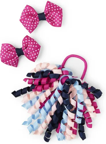 Vista 8 de Gymboree Paquete de 3 clips de presión y accesorios para el cabello para niñas y niños pequeños