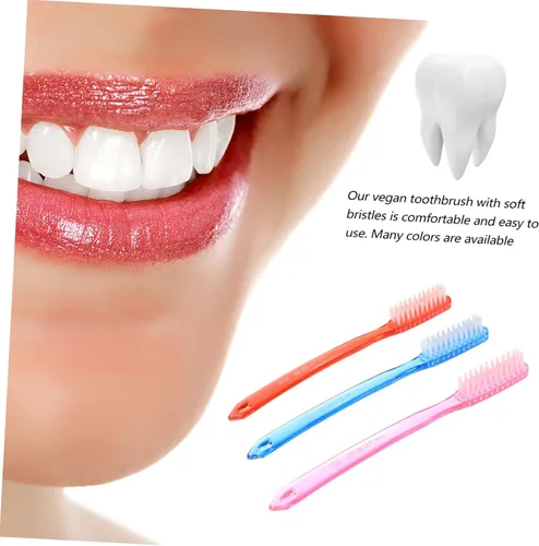 Vista 9 de Beavorty Cepillo de dientes firme, cepillo de dientes manual de cerdas duras, cepillo de dientes de cabeza completa, cepillo de dientes de limpieza