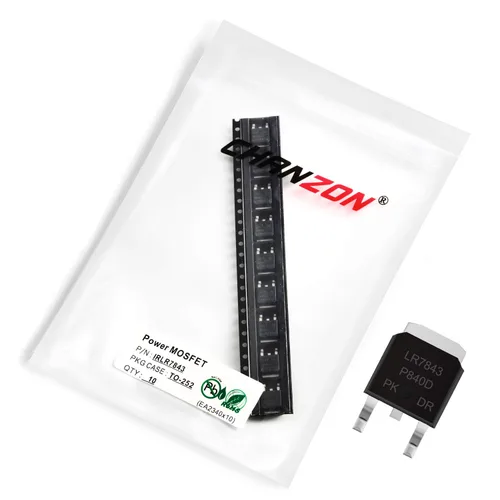 Vista 49 de Chanzon 2N60 TO-220AB NMOS MOS N-Channel Power MOSFET Transistor, alto voltaje y corriente nominal, (paquete de 10 unidades)