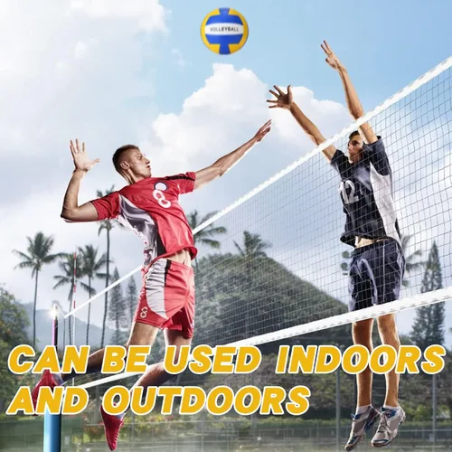 Vista 4 de Jerify Pelota de voleibol de tamaño 5 oficial para interiores y exteriores, pelota de entrenamiento suave para principiantes, adolescentes, adultos