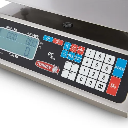 Vista 8 de Torrey Báscula Electrónica De Precio, Acero inoxidable, 1