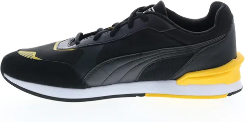 Vista 5 de PUMA Mens Porsche Legacy Low Racer Sneakers Shoes Casual - Black