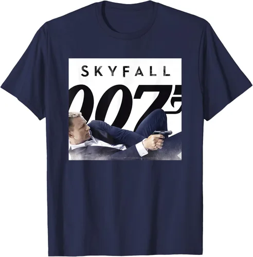 Vista 59 de Official James Bond 007 Camiseta Skyfall, Negro