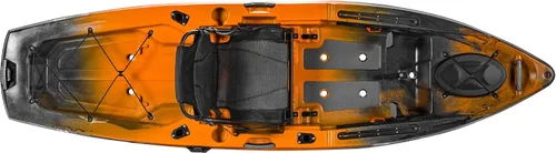 Vista 3 de Old Town Sportsman 106 Sit-on-Top Fishing Kayak Camuflaje Ember
