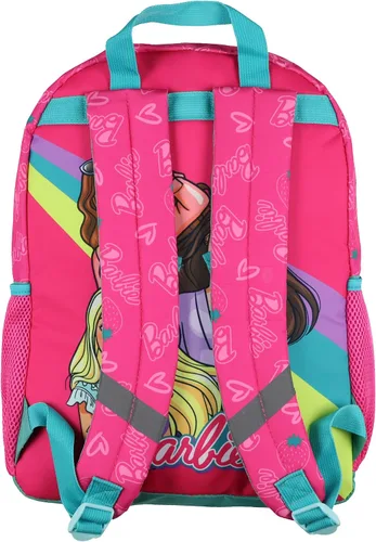 Vista 4 de AI ACCESSORY INNOVATIONS Barbie - Mochila escolar con lentejuelas de 16 pulgadas con manga tecnológica