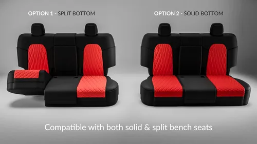 Vista 9 de FH Group Fundas de asiento de automóvil de ajuste personalizado para Tesla Modelo Y Ultraflex 2020-2025, fundas de asiento de neopreno resistentes