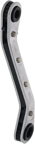Vista 20 de Auniwaig 1/4 "-5/16 "Llave de trinquete reversible Cr-v Offset doble caja final llave de trinquete doble caja final llave de trinquete 1pcs