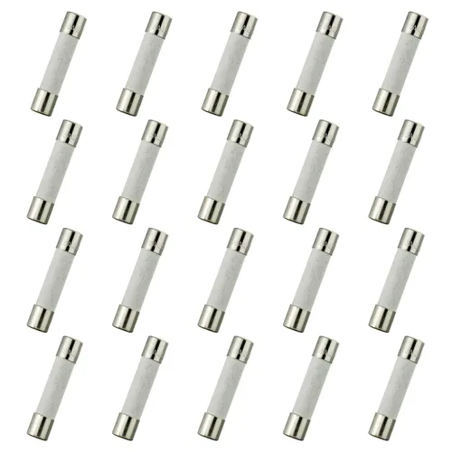 Vista 12 de T1AL250V 20 fusibles de tubo de cerámica de soplado lento de 0.236x1.181 in 0.24 x 1.18 pulgadas 1A 250V