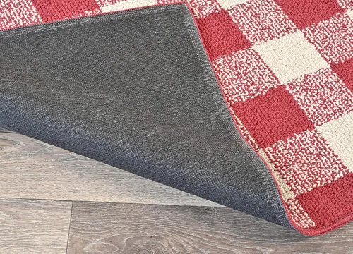 Vista 5 de Garland Rug Country Living Buffalo - Alfombra a cuadros de 5 pies x 7 pies, para interiores y exteriores, diseño geométrico, resistente a