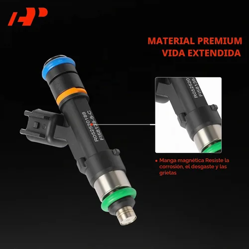 Vista 3 de Inyectores de combustible A-Premium compatibles con Ford