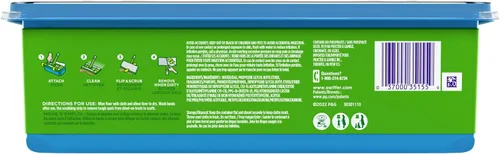 Vista 11 de Swiffer Sweeper - Paños húmedos para trapeador, repuestos de limpiador de piso de fregona y escoba, aroma fresco de ventana abierta, 24