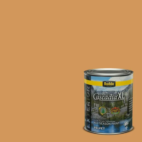 Vista 3 de Rodda Paint CASCADIA ZERO - Pintura plana e imprimación para interiores en uno, cuarto de galón, crema de ballet