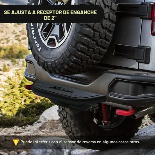 Vista 6 de Nilight Paso de enganche con receptor de enganche de 2 pulgadas, protector de parachoques trasero compatible con automóviles, camiones, vehículos