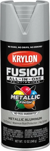 Vista 22 de Krylon Fusion - Pintura en aerosol adhesiva todo en uno para uso en interiores y exteriores, 12 onzas, vidrio de playa