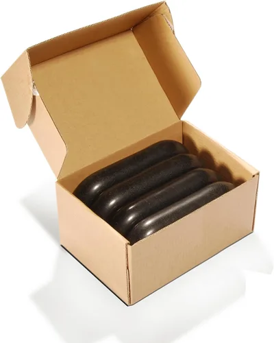 Vista 8 de Master Massage Kit de piedra de masaje caliente de basalto en forma de hongo con punto de gatillo, punto de presión y herramientas de acupresión