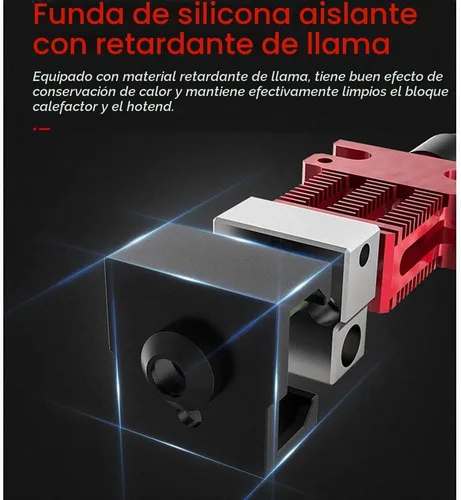 Vista 5 de Original CR6 SE Hotend Extrusora Kit Completo Ensamblado para CR-6 MAX