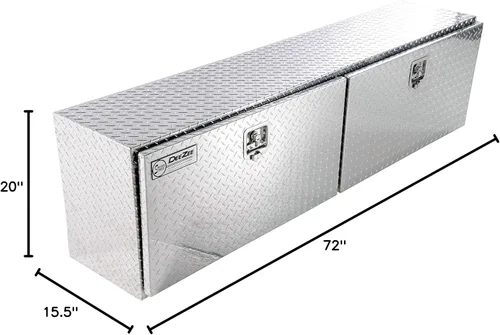 Vista 6 de Dee Zee DZ79 Brite-Tread Caja de herramientas Topsider de aluminio