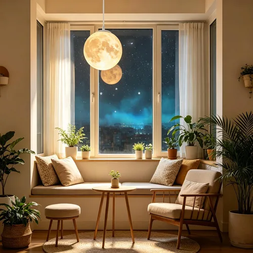 Vista 3 de Lámpara colgante de luna, lámpara colgante lunar impresa en 3D con bombilla, lámpara de techo de globo cableada de 7 pulgadas, regalos espaciales