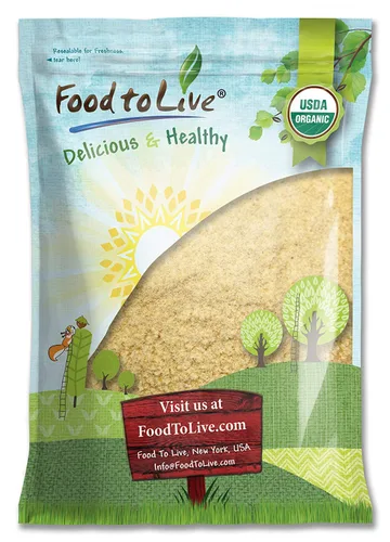Vista 8 de Food to Live Harina de trigo KAMUT Khorasan orgánica, 1 libra - Polvo molido de piedra, 100% harina de grano entero, sin OMG, Kosher, a granel