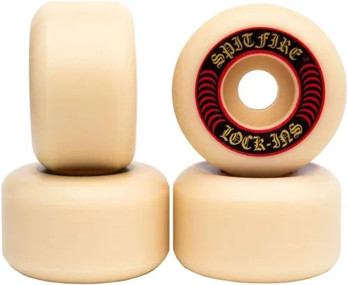 Vista 9 de Spitfire Formula Four Lock-Ins Skateboard Wheels - Set of 4