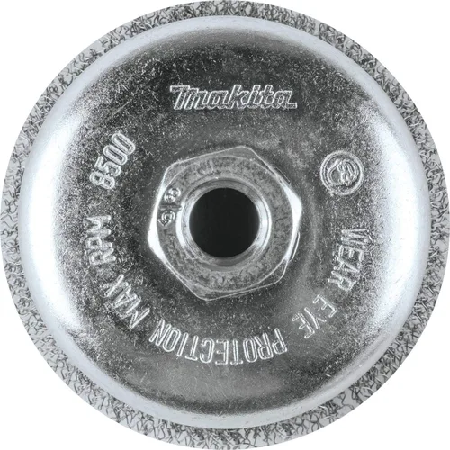 Vista 3 de Makita A-98407 Cepillo de alambre prensado de 4 pulgadas, 5/8"-11