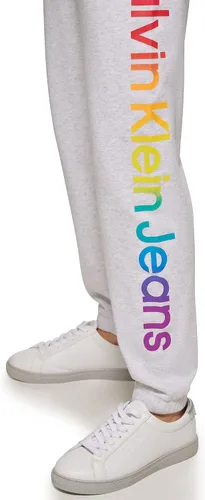 Vista 5 de Calvin Klein Pride - Pantalón deportivo de gran tamaño para mujer