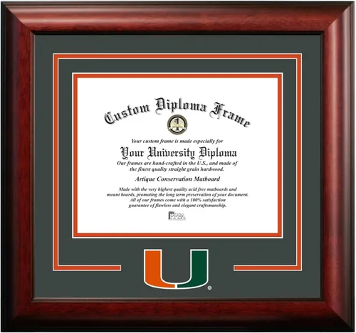 Vista 111 de Marco de Diploma Spirit NCAA