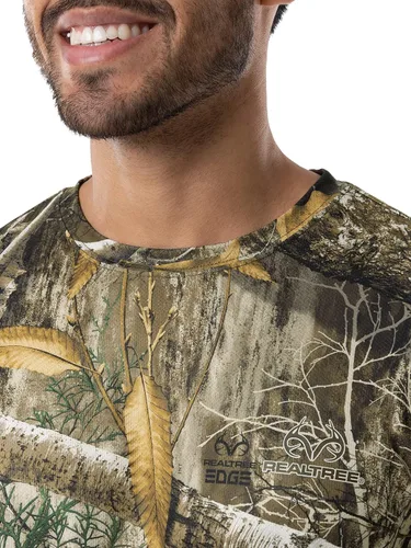 Vista 4 de Realtree Paquete de 2 camisetas de manga larga para hombre