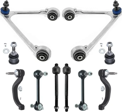 Vista 516 de Detroit Axle - Kit de suspensión frontal de 10 piezas para Dodge Avenger 2008-2014, Chrysler Sebring 2007-2010, 2 brazos de control inferiores, 2
