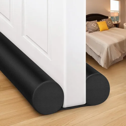 Vista 10 de MAXTID Tope de Corrientes de Aire Grande para Puerta de 30 Pulgadas para Puerta de Dormitorio de Tamaño Pequeño, Se Adapta a Espacios de 0.5 a 1.7